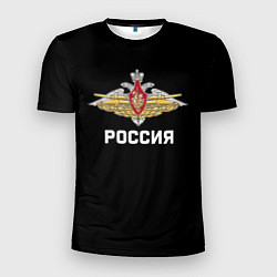 Футболка спортивная мужская Армия России герб, цвет: 3D-принт
