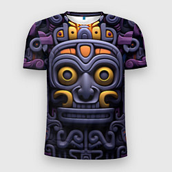 Мужская спорт-футболка Орнамент в стиле ацтеков