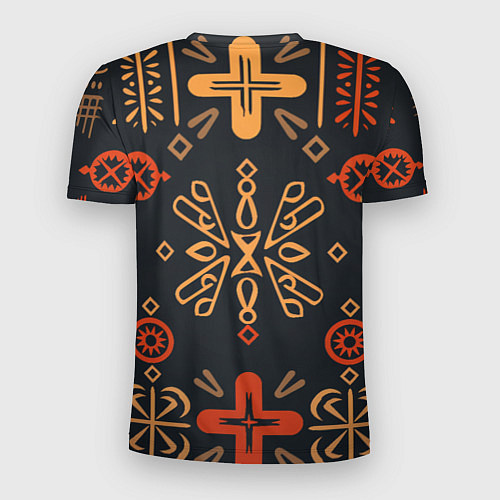 Мужская спорт-футболка Орнамент в славянском стиле / 3D-принт – фото 2