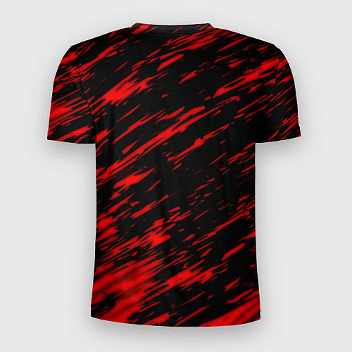 Мужская спорт-футболка Группа Алиса краски абстрактные / 3D-принт – фото 2