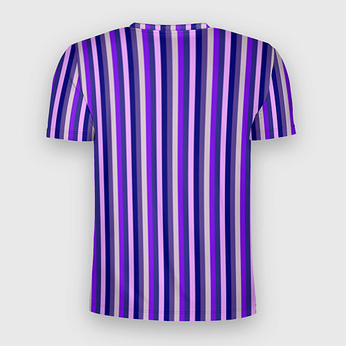 Мужская спорт-футболка Сочетание фиолетовый / 3D-принт – фото 2