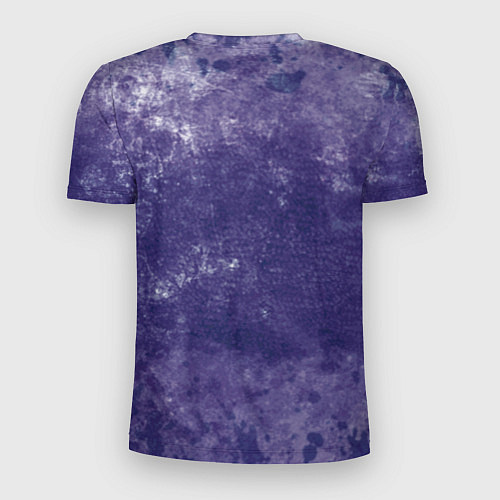 Мужская спорт-футболка Абстракция - violet color background / 3D-принт – фото 2