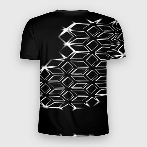 Мужская спорт-футболка Half life сетка города 17 / 3D-принт – фото 2