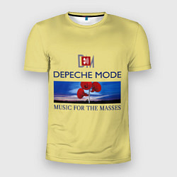 Футболка спортивная мужская Depeche Mode - Music For The Masses title, цвет: 3D-принт