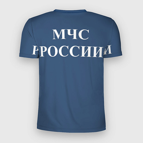 Мужская спорт-футболка Спасатель-МЧС / 3D-принт – фото 2
