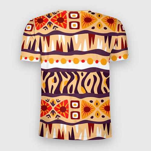 Мужская спорт-футболка Africa pattern / 3D-принт – фото 2