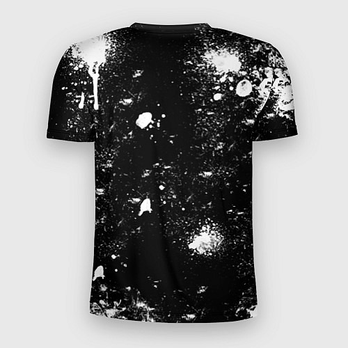 Мужская спорт-футболка Король и шут - черно-белый / 3D-принт – фото 2