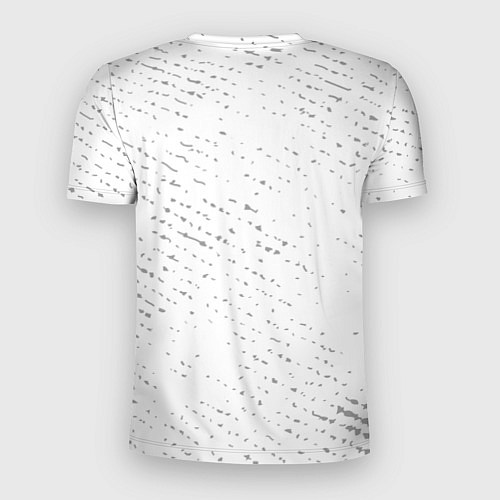 Мужская спорт-футболка Paramore glitch на светлом фоне посередине / 3D-принт – фото 2