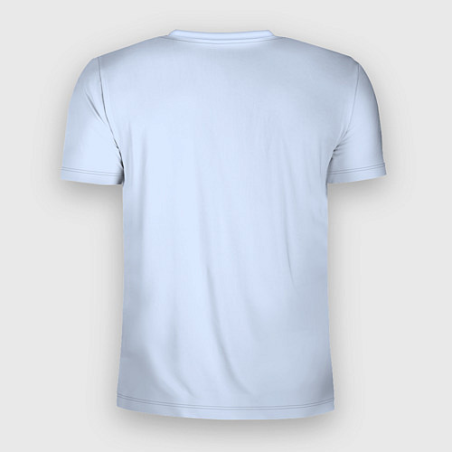 Мужская спорт-футболка Капибара: я няша просто на метле быстрее / 3D-принт – фото 2