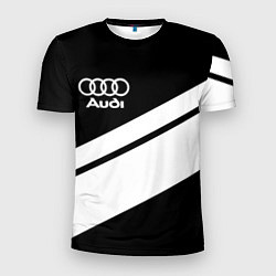 Футболка спортивная мужская Audi sport line, цвет: 3D-принт