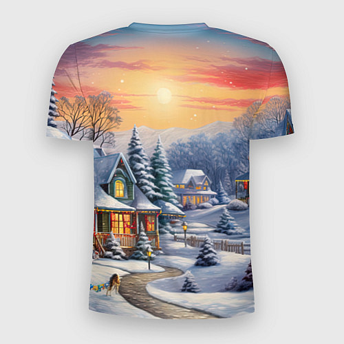 Мужская спорт-футболка Новый год 2024 символ года дракон / 3D-принт – фото 2