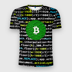 Мужская спорт-футболка Bitcoin сатоши