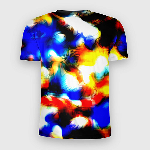 Мужская спорт-футболка Sonic colors / 3D-принт – фото 2