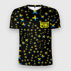 Мужская спорт-футболка PUBG sticker games