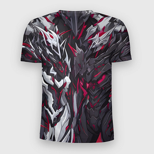 Мужская спорт-футболка Адская броня / 3D-принт – фото 2