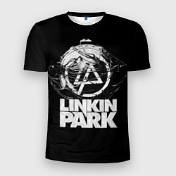 Футболка спортивная мужская Linkin Park рэп-метал, цвет: 3D-принт