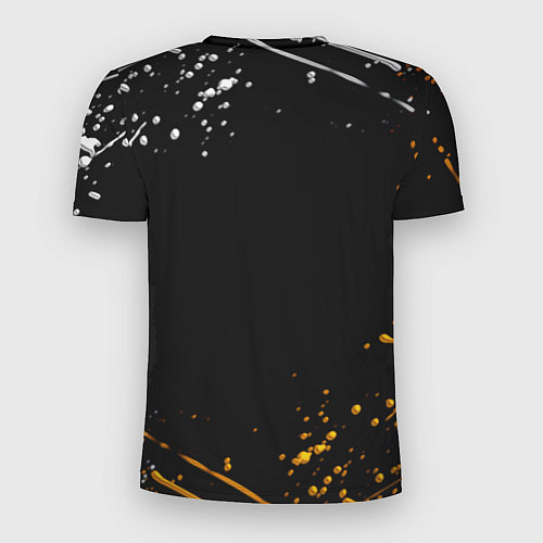 Мужская спорт-футболка PUBG краски поля боя / 3D-принт – фото 2