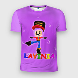 Мужская спорт-футболка Пурпурное волшебство от Лавиньи