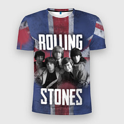 Футболка спортивная мужская Rolling Stones - Great britain, цвет: 3D-принт
