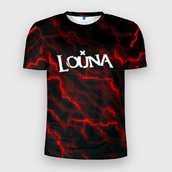 Мужская спорт-футболка Louna storm рок группа