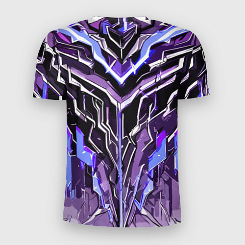 Мужская спорт-футболка Фиолетовый камень / 3D-принт – фото 2