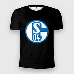 Футболка спортивная мужская Schalke 04 fc club sport, цвет: 3D-принт