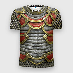 Мужская спорт-футболка Доспехи броня рыцаря