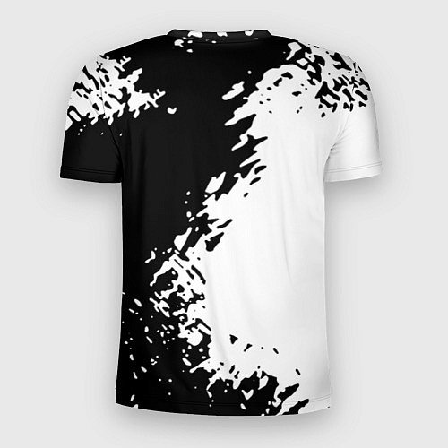 Мужская спорт-футболка The Witcher game краски / 3D-принт – фото 2