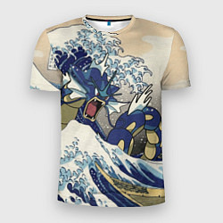 Мужская спорт-футболка Kanagawa wave - Gyarados
