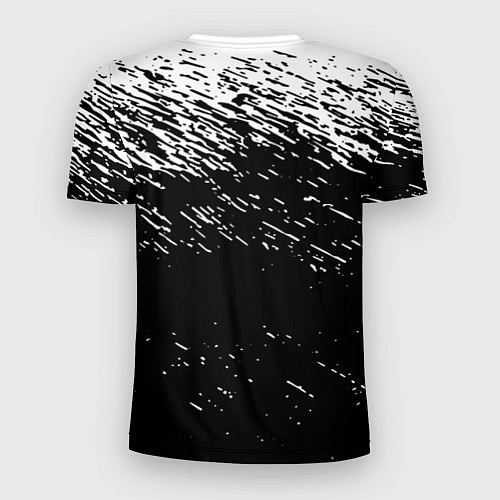 Мужская спорт-футболка Citroen краски тектсура / 3D-принт – фото 2