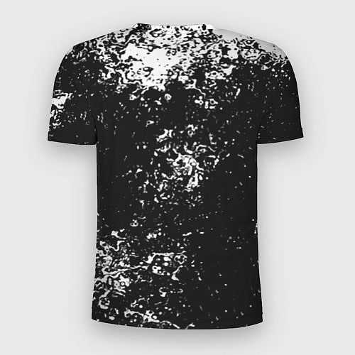 Мужская спорт-футболка Мёртвый космос брызги красок / 3D-принт – фото 2