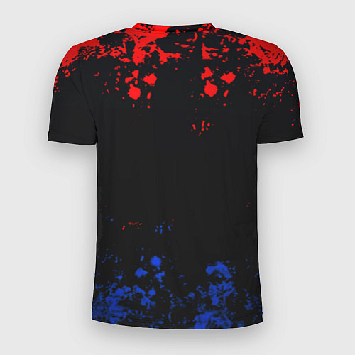 Мужская спорт-футболка Арсенал Лондон краски / 3D-принт – фото 2