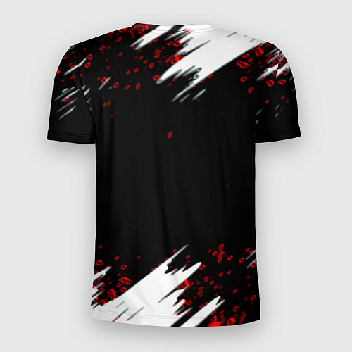 Мужская спорт-футболка Horizon zero dawn краски / 3D-принт – фото 2