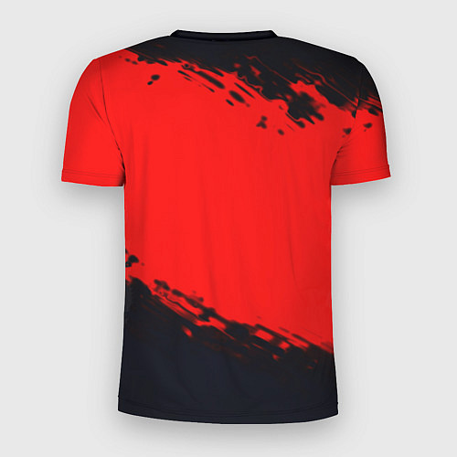 Мужская спорт-футболка Manchester United colors sport / 3D-принт – фото 2