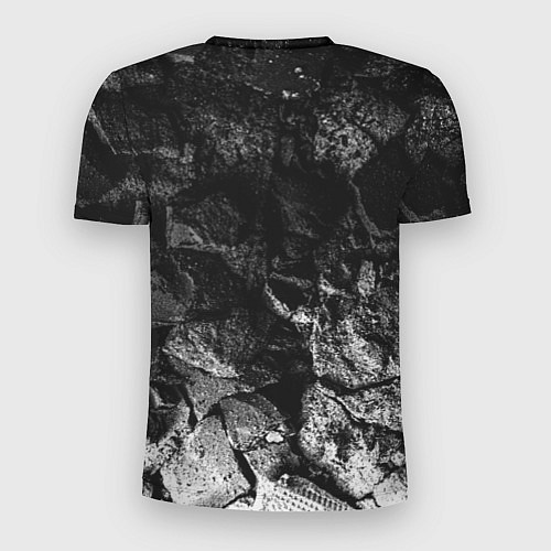 Мужская спорт-футболка Muse black graphite / 3D-принт – фото 2