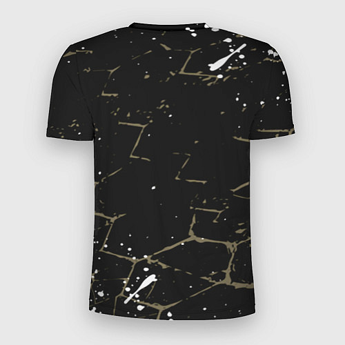Мужская спорт-футболка Dead space текстура / 3D-принт – фото 2