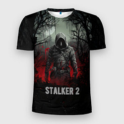 Мужская спорт-футболка Stalker 2 dark mode