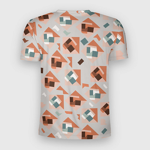 Мужская спорт-футболка Геометрические фигуры: абстракция / 3D-принт – фото 2