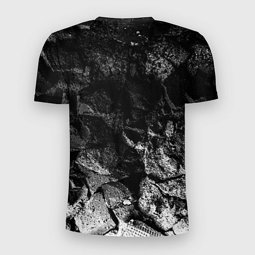 Мужская спорт-футболка Asking Alexandria black graphite / 3D-принт – фото 2