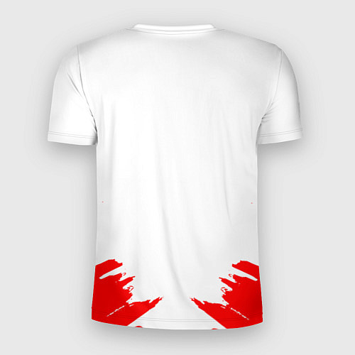 Мужская спорт-футболка Dead by Daylight красный / 3D-принт – фото 2