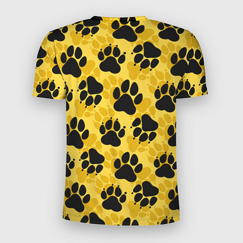 Мужская спорт-футболка Dogs paws / 3D-принт – фото 2