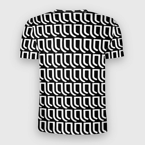 Мужская спорт-футболка Juventus pattern fc / 3D-принт – фото 2