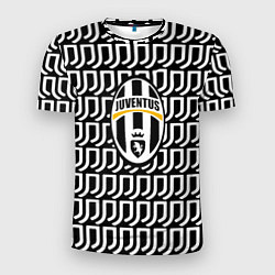 Мужская спорт-футболка Juventus pattern fc