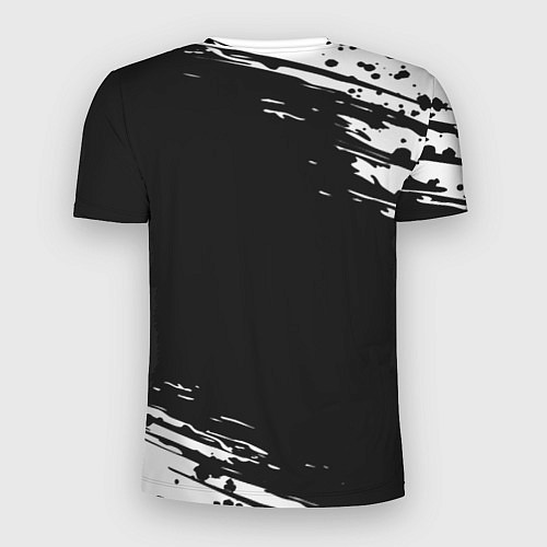 Мужская спорт-футболка Dayz текстура краски / 3D-принт – фото 2