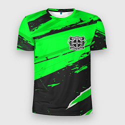 Мужская спорт-футболка Bayer 04 sport green