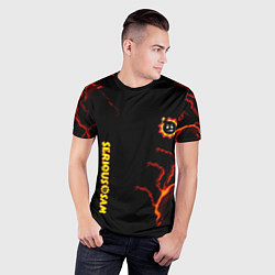 Футболка спортивная мужская Serious Sam game storm, цвет: 3D-принт — фото 2
