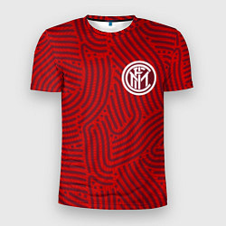 Мужская спорт-футболка Inter отпечатки