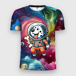 Мужская спорт-футболка Funny dalmatian puppy - ai art