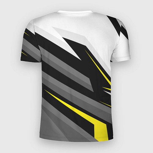 Мужская спорт-футболка Helldivers 2 - yellow uniform / 3D-принт – фото 2