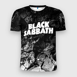 Мужская спорт-футболка Black Sabbath black graphite